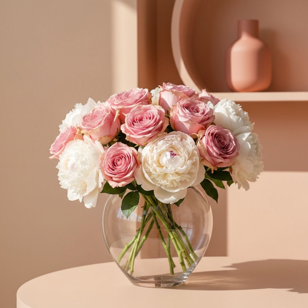 美しいアーティフィシャルフラワーアレンジメント